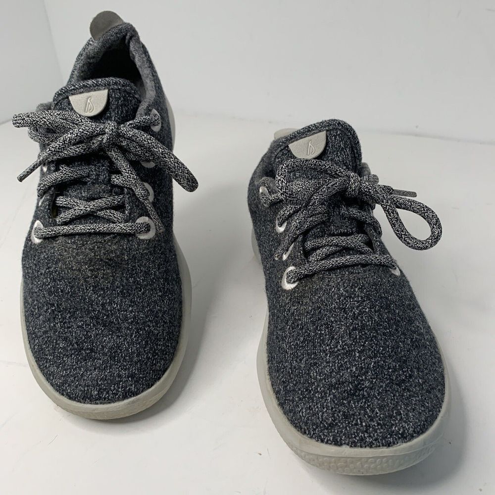 ALLBIRDS - Gray Merino Wool Runners Lace-Up Shoes WR W7 -‎ Women's Size US 7
